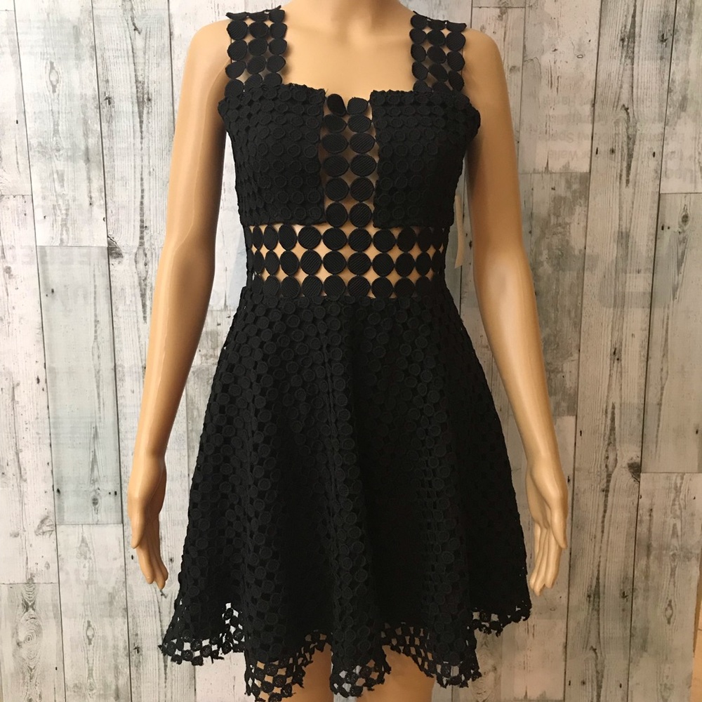 Endless Rose Sleeveless Fit and Flare Mini Dress